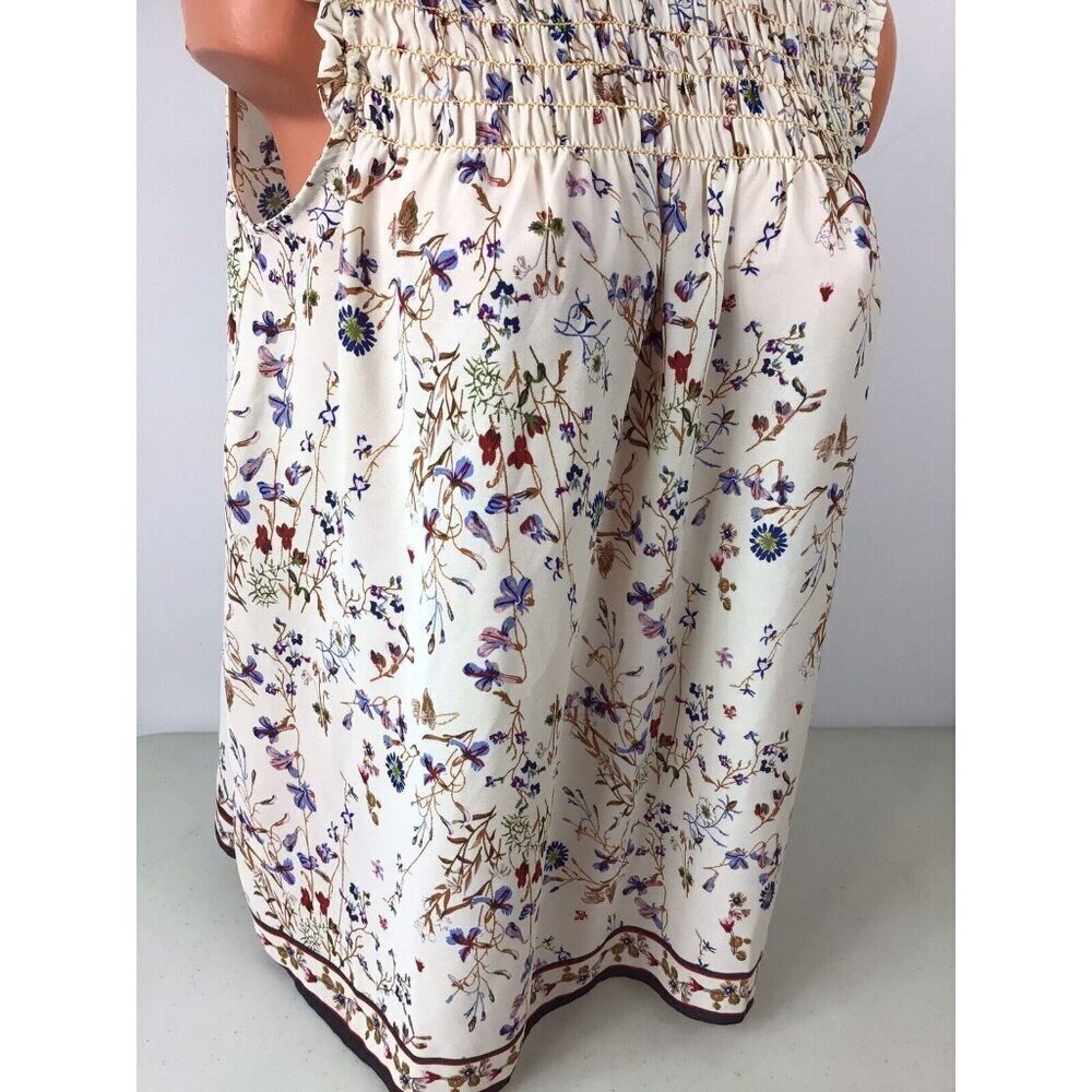 Max Studio Floral Blouse Top Womens Small - Picture 6 of 6